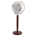 Columbus DUO ALBA Standglobus Khan D 51 cm Kristallglas Nussbaum