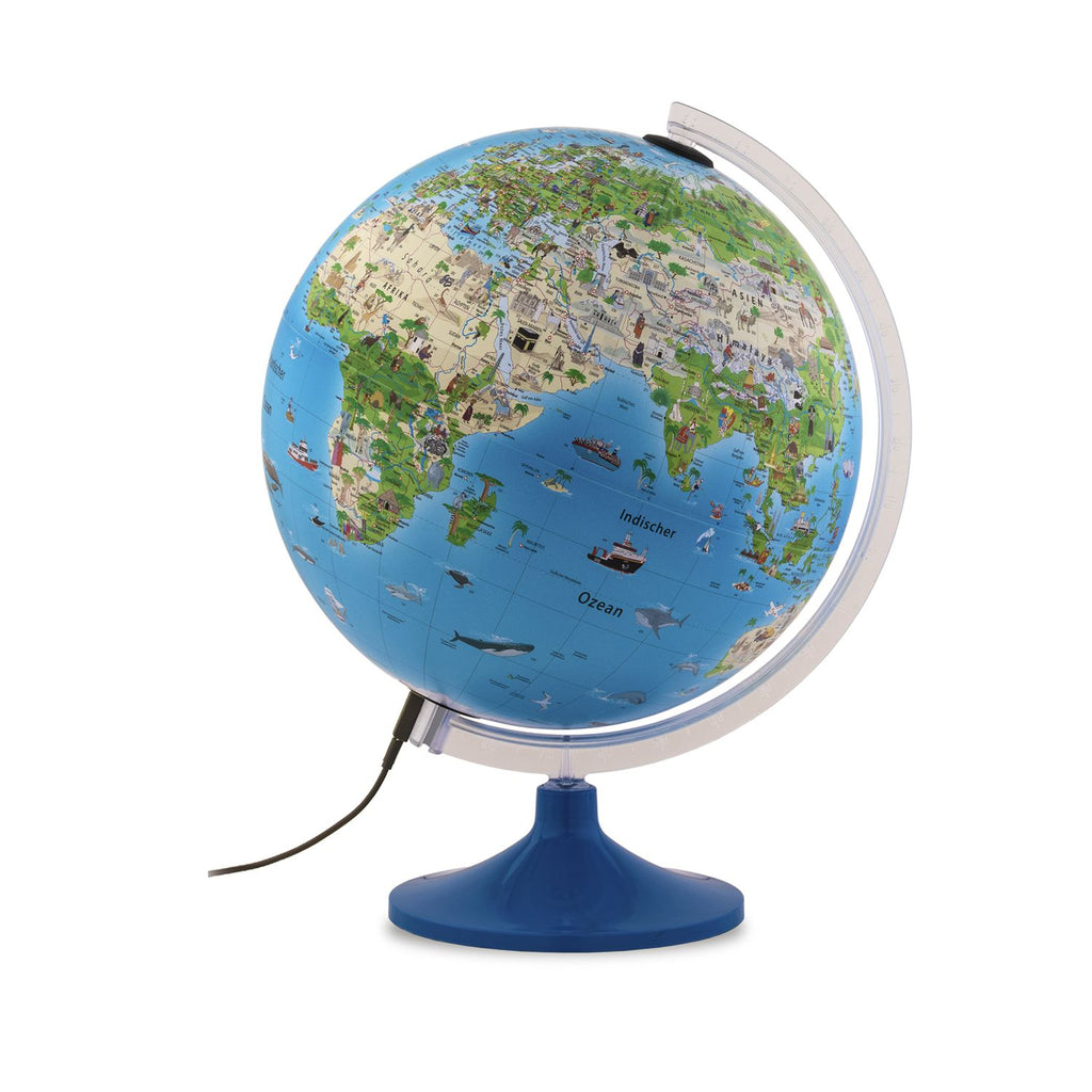 Räthgloben Atmosphere Family Kinder-Leuchtglobus 30 cm, beleuchtet