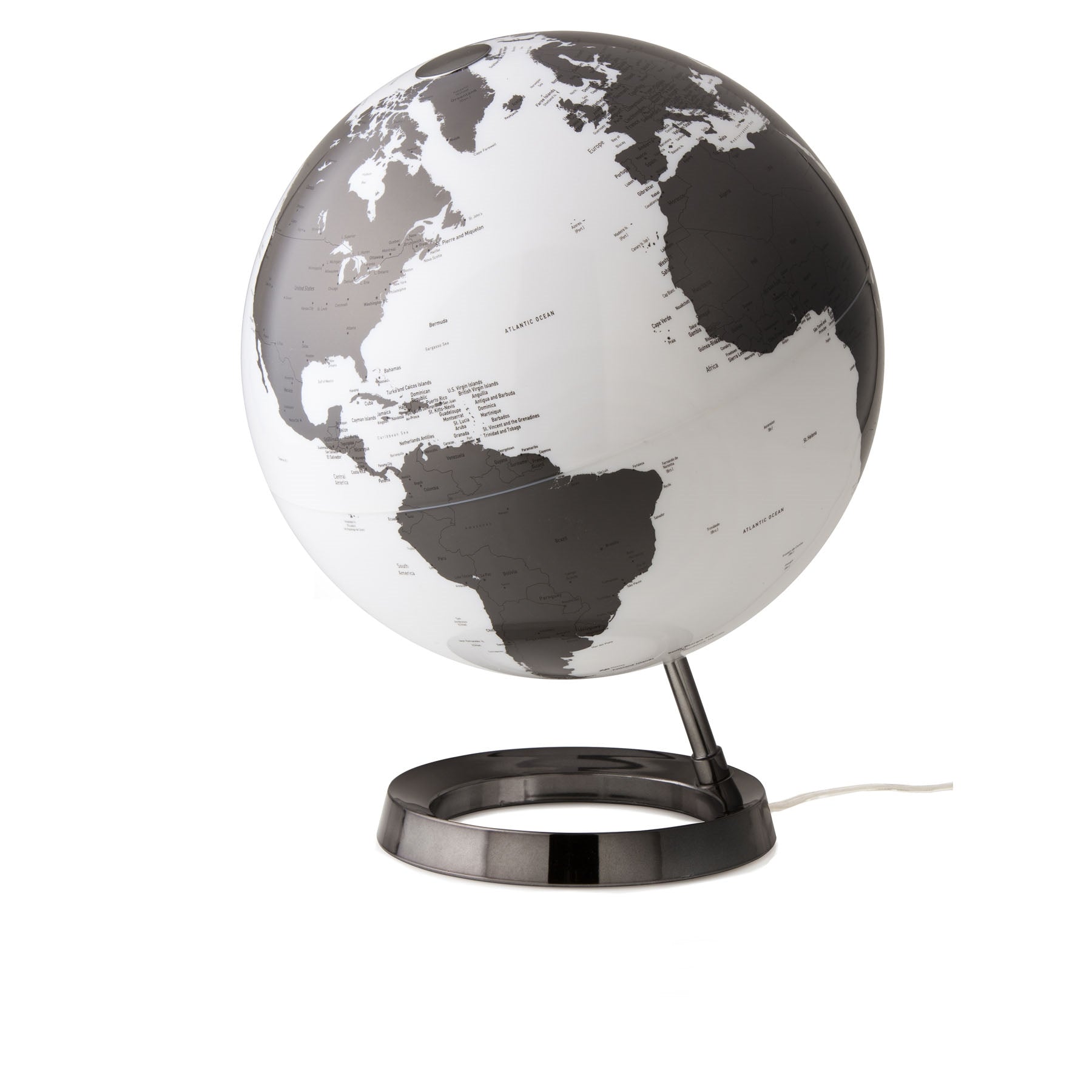 Atmosphere Light & Colour Leuchtglobus 30 cm Tischglobus, Standfuss