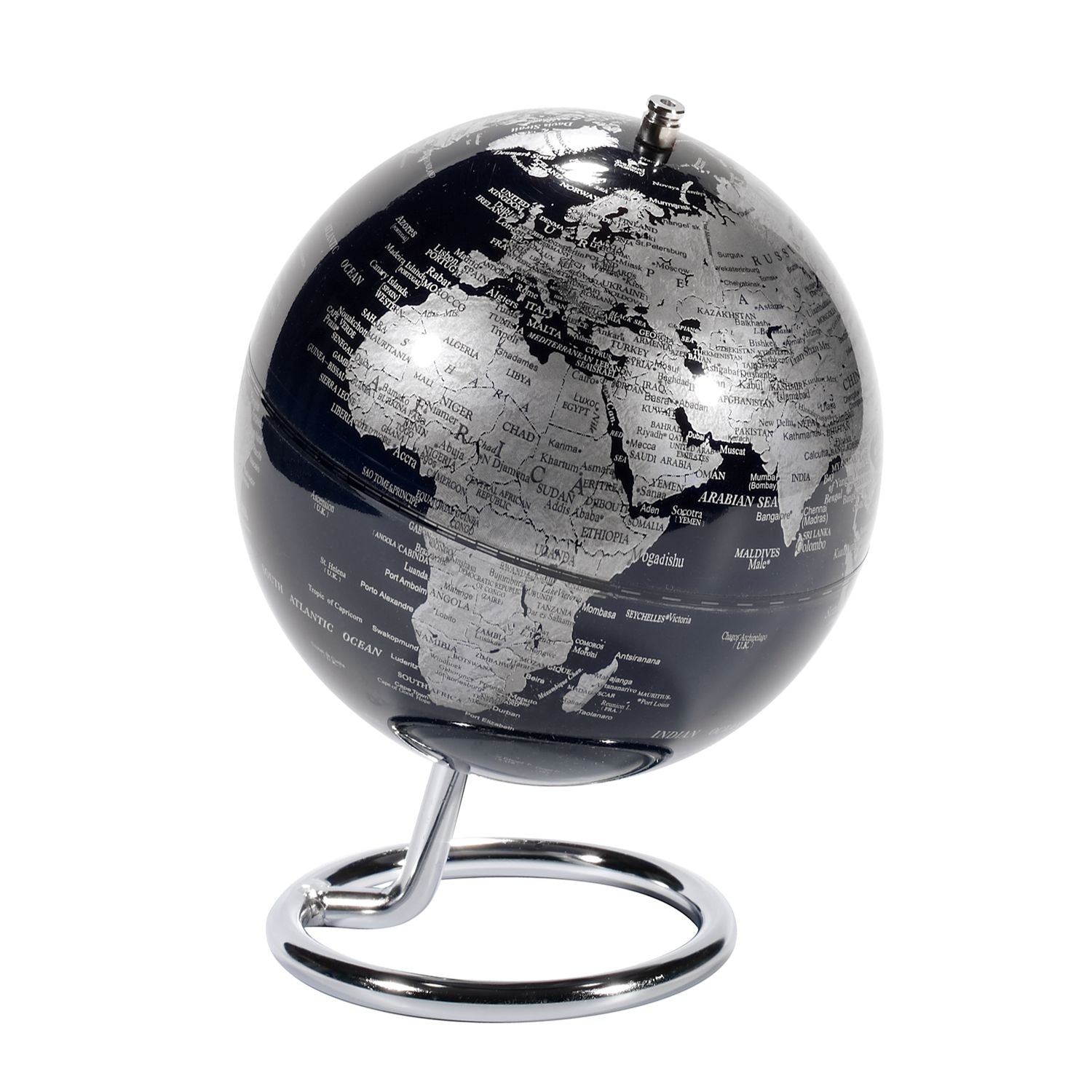 EMFORM Mini-Globus D 135 mm, Silber